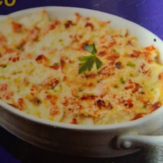 Patatas fritas gratinado de horno