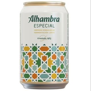 Cerveza Alhambra Tradicional Lata 33cl.
