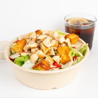 Combo Ensalada con Pollo Frito