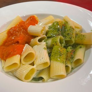Rigatoni al tricolore