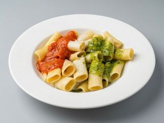 Rigatoni al tricolore