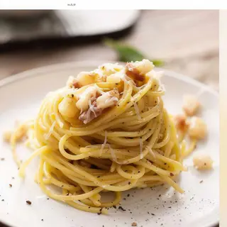 Spaghetti a la Carbonara