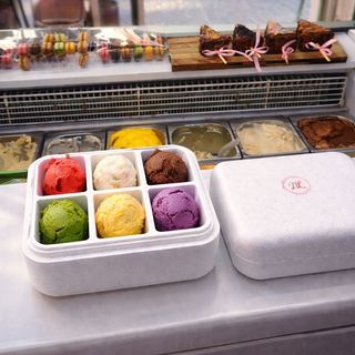 Tarrina 6 bolas de helado