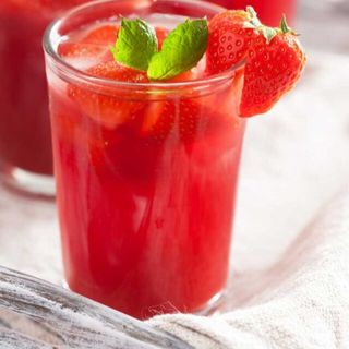Zumo de fresa