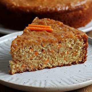Porción tarta de zanahoria 