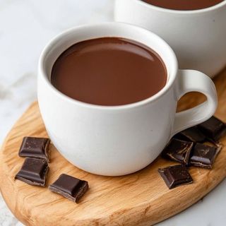 Taza de chocolate caliente 