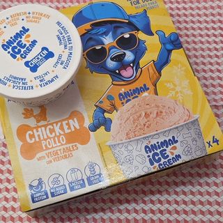 Caja helados para perros