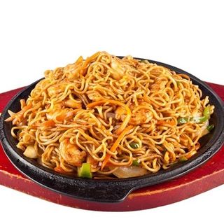 Yakisoba de gambas