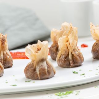 Saquitos pulled pork