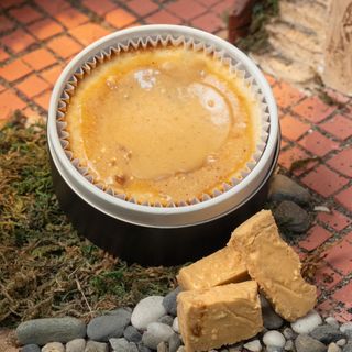 Tarta de queso pequeña de Turrón