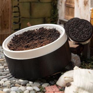 Tarta de queso pequeña Oreo