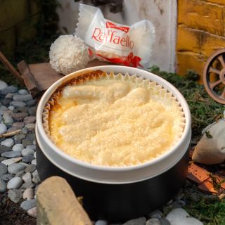 Tarta de queso pequeña Raffaello