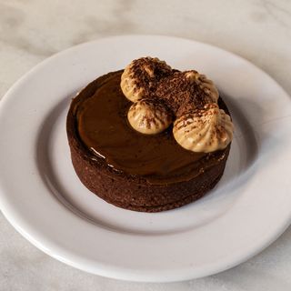 Tarta de dulce de leche y café