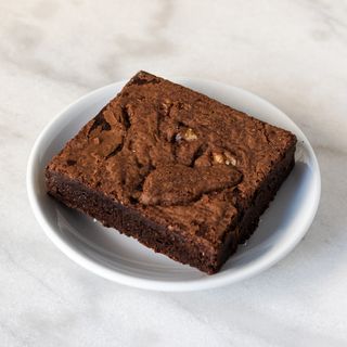 Cuadrado brownie con nueces
