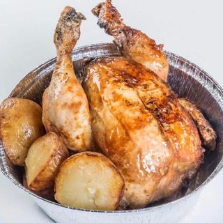 Pollo con patatas alcaliu