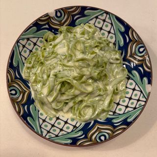 Fetuccini verdi 4 Quesos