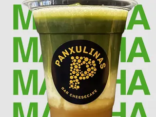 Matcha con plátano