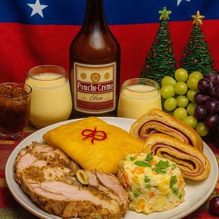 Menú Navideño venezolano