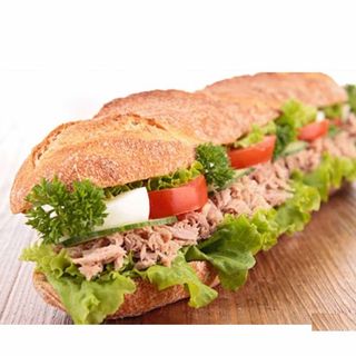 Mediterráneo XL– Atún, Vegetales y Mayonesa Suave