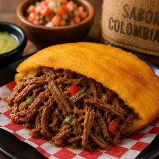 AREPA FRITA DE TERNERA