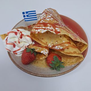 Crêpe sola o con azúcar francés
