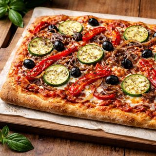 Pizza Vegetariana Mediterránea 30 CM, Ø