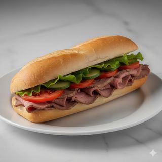 Sándwich de carne