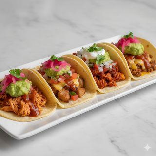 Ración De Tacos Mix Combo (4 Uds.)