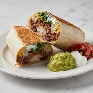 Burrito de Tinga de Pollo