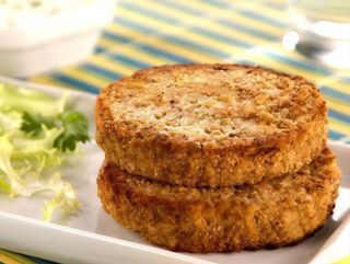 Plato De Hamburguesa Vegana