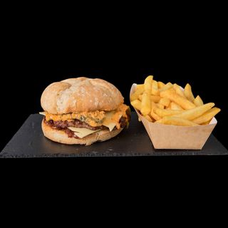 Hamburguesa Helios Smash