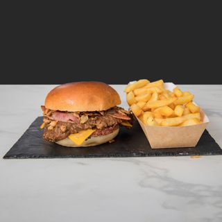 Hamburguesa Ares Bbq