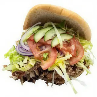 Kebab pan pita mixto