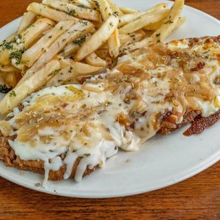 Suprema fugazeta de pollo