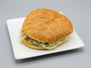 Hamburguesa De Pollo Con Queso