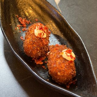 Parejita de croquetas de jamón ibérico