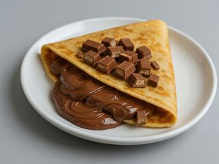Crepe De Nutella Y Kit Kat