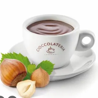 Chocolate caliente con avellana