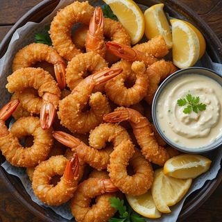 Cuenco de Gambas Fritas