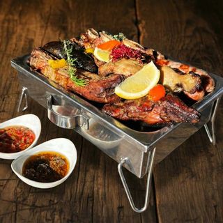 Menú parrillada x 2 con bebida