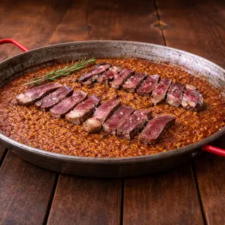 Arroz de chuletón gallego (precio 2 pax.)