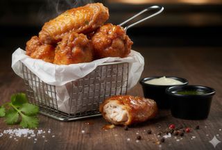 Ración De Alitas Al Horno