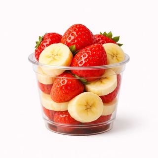 Fresas Con Plátano (Mediano)