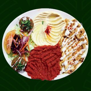 COMBINAT SHAWARMA DE POLLASTRE