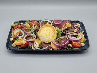 Ensalada De Queso De Cabra Gratinado