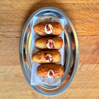 Croqueta De Jamón Ibérico Con Mayo Ibérica (4 Uds.)