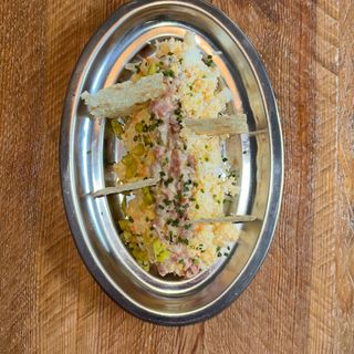 Ensaladilla Rusa Con Tartar De Atún Rojo De Almadraba