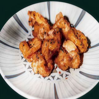 Langostinos empanados