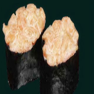 Gunkanszushi de salmón (2 uds.)