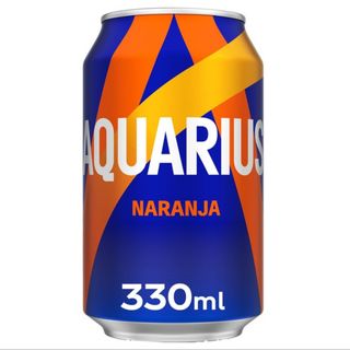 Aquarius Naranja lata 330 ml.